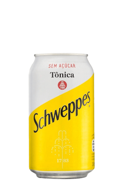 Água Tônica Schweppes Sem Açúcar Lata 350ml