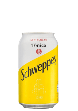 Água Tônica Schweppes Sem Açúcar Lata 350ml