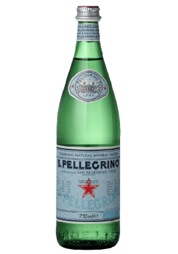 Água Mineral San Pellegrino Vidro Com Gás 750ml