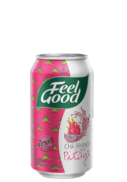Chá Branco Feel Good Pitaya Lata 330ml