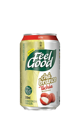 Chá Branco Feel Good Lichia Lata 330ml