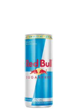 Energético Red Bull Sugar Free Lata 250ml 