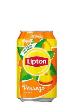 Chá Lipton Ice Tea Pêssego Lata 340ml