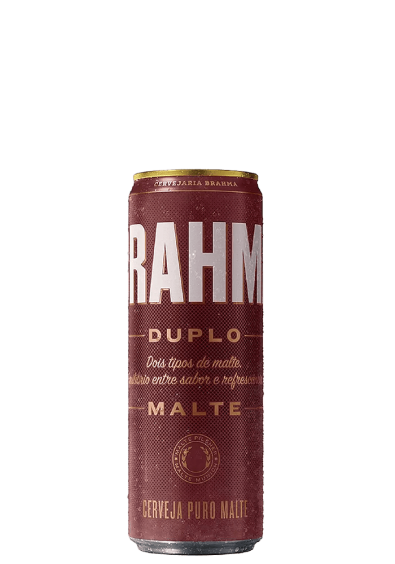 Cerveja Brahma Duplo Malte Lata 350ml 
