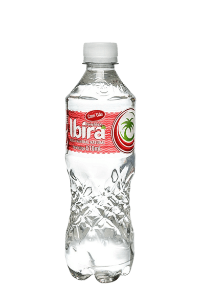 Água Mineral Ibirá Pet Com Gás 510ml
