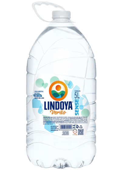 Água Mineral Lindoya Verão Sense Pet Sem Gás 5L