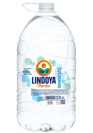 Água Mineral Lindoya Verão Sense Pet Sem Gás 5L