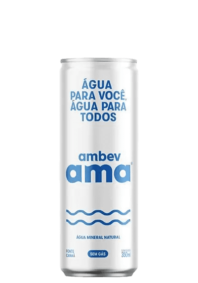 Água Mineral Ama Lata sem gás 350ml