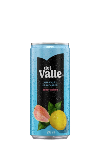Suco Del Valle Néctar Goiaba Sem Açúcar Lata 290ml
