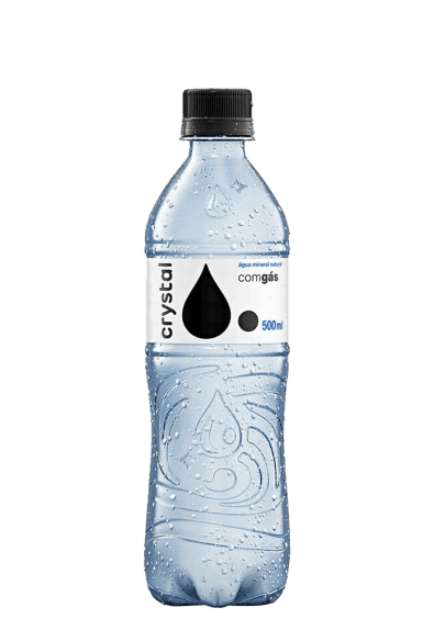 Água Mineral Crystal Pet Com Gás 500ml