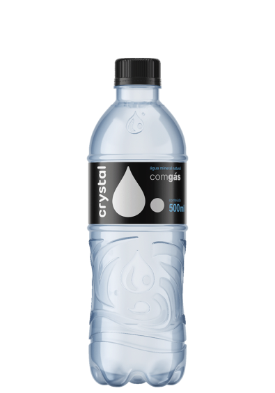 Água Mineral Crystal Pet Com Gás 500ml