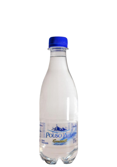 Água Mineral Pouso Alto Gourmet Pet Sem Gás 370ml 