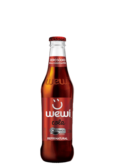 Refrigerante Cola Orgânico Wewi Vidro 255ml
