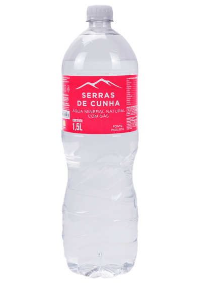 Água Mineral Serras De Cunha Pet Com Gás 1,5L