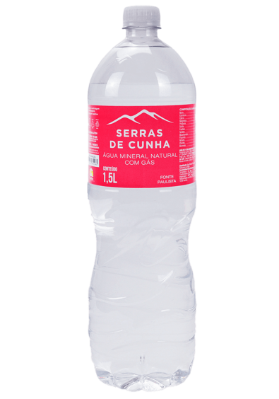 Água Mineral Serras De Cunha Pet Com Gás 1,5L
