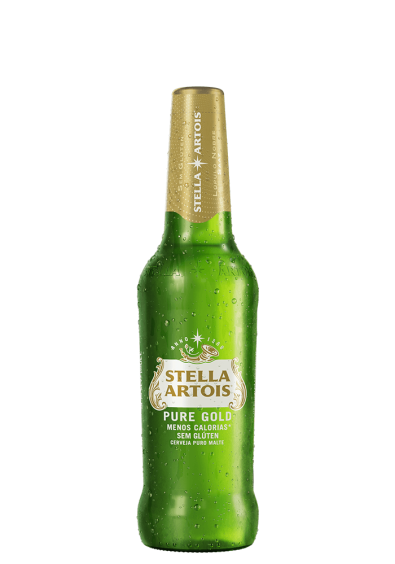 Cerveja Stella Artois Pure Gold Sem Glúten Long Neck 330ml 