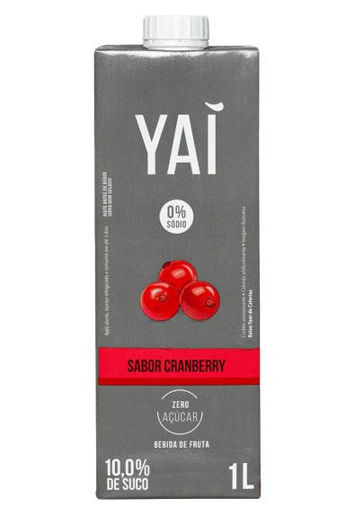Suco Yaí Cranberry 1L