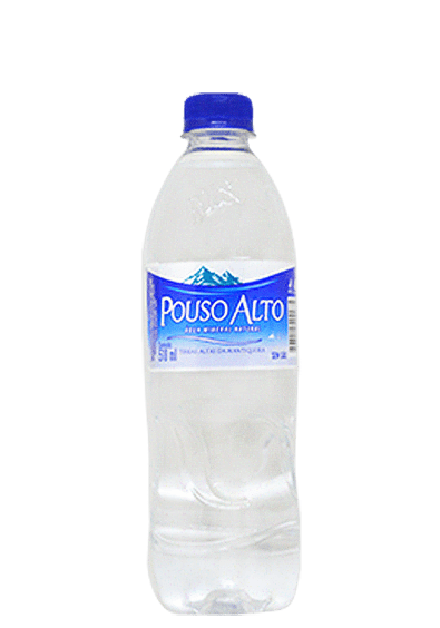 Água Mineral Pouso Alto Pet 510ml sem gás 