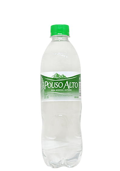 Água Mineral Pouso Alto Pet Com Gás 510ml