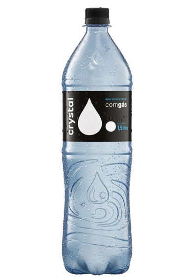 Água Mineral Crystal Pet com gás 1,5L