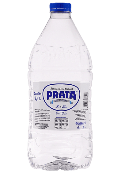 Água Mineral Prata Pet Sem Gás 2,5L