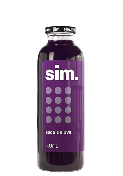 Suco Sim Uva Vidro 300ml 