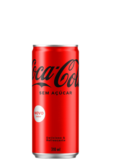 Refrigerante Coca Cola Zero Lata 310ml