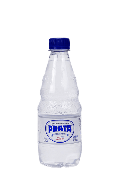 Água Mineral Prata Pet sem gás 370ml