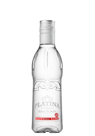 Água Mineral Platina One Way com gás 300ml 