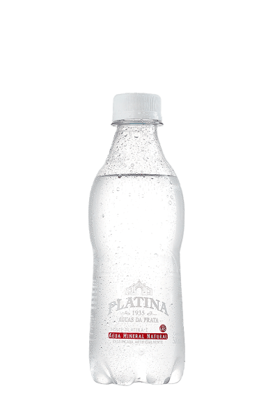 Água Mineral Platina Pet com gás 310ml