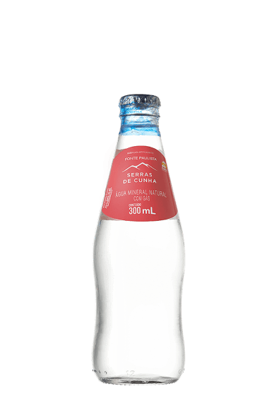 Água Mineral Serras De Cunha One Way 300ml com gás