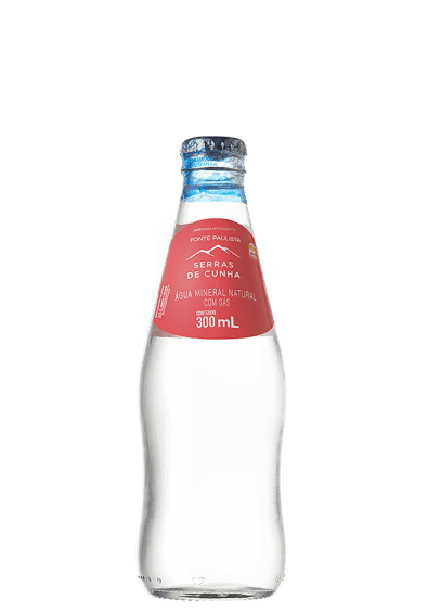 Água Mineral Serras De Cunha One Way Com Gás 300ml