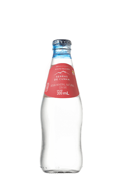 Água Mineral Serras De Cunha One Way Com Gás 300ml