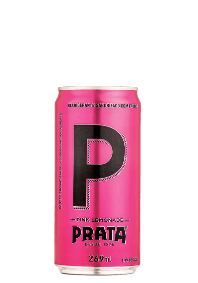 Refrigerante Prata Pink Lemonade Lata 269ml