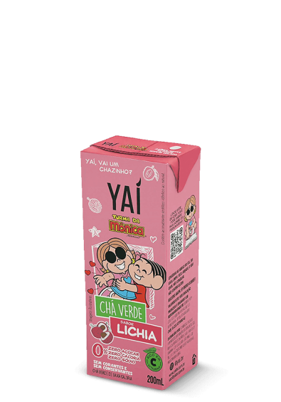 Chá verde Yaí Lichia kids 200ml
