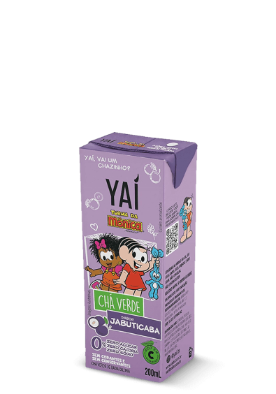 Chá verde Yaí Jabuticaba kids 200ml
