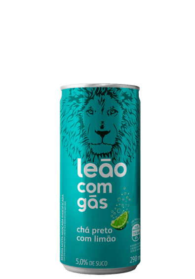 Chá Ice Tea Limão Zero Com Gás Lata 290ml