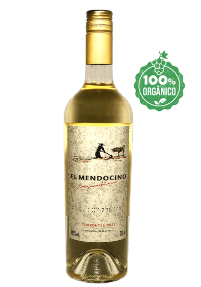 Vinho Tinto Orgânico Argentino El Mendocino Torrontes 750ml