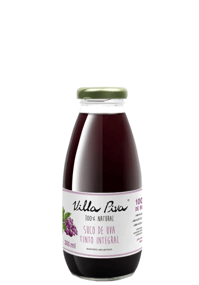 Suco Villa Piva Uva Integral Vidro 300ml 