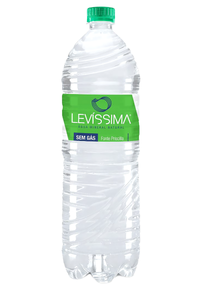 Água Mineral Levíssima Pet sem gás 1,5L
