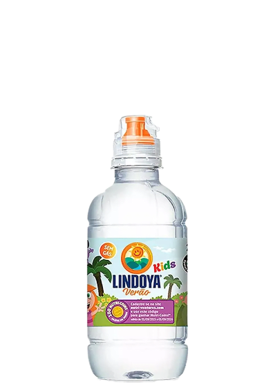 Água Mineral Lindoya Verão Adventure Kids Pet Sem gás 240ml