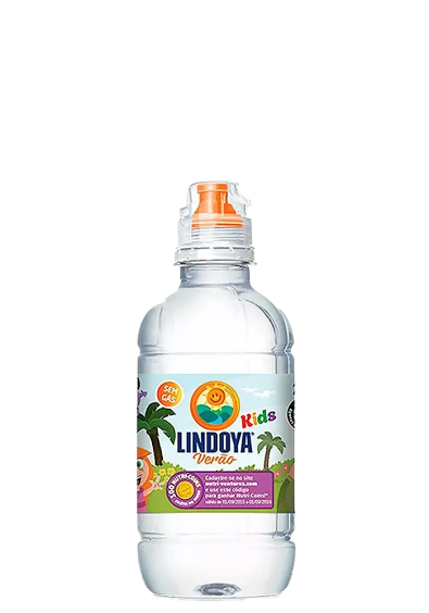 Água Mineral Lindoya Verão Adventure Kids Pet Sem gás 240ml