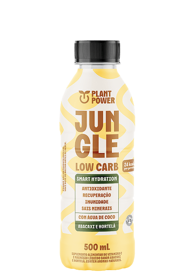 Isotônico Jungle Low Carb Abacaxi Hortelã 500ml