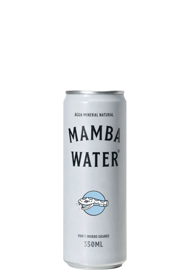 Água Mineral Mamba Water Lata Sem Gás 350ml