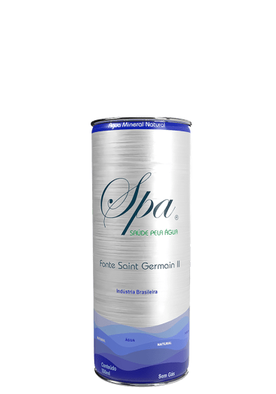 Água Mineral Spa Lata Sem Gás 350ml