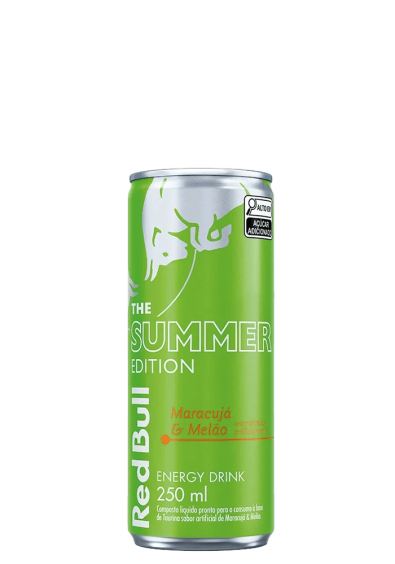 Energético Red Bull Maracujá e Melão 250ml