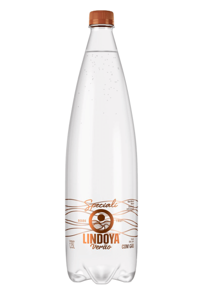 Água Mineral Lindoya Verão Speciali Pet Com gás 1,25L