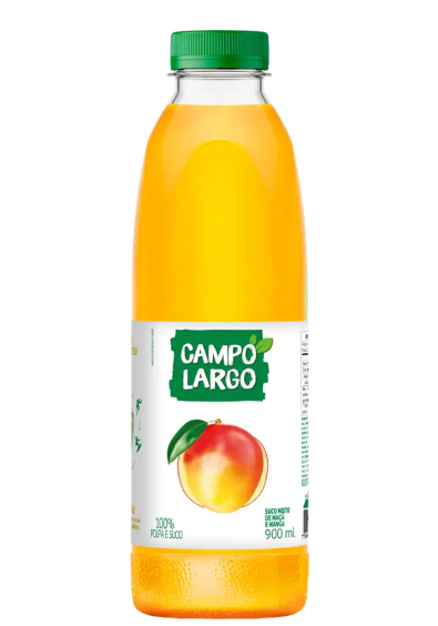 Suco Campo Largo Maçã e Manga Pet 900ml
