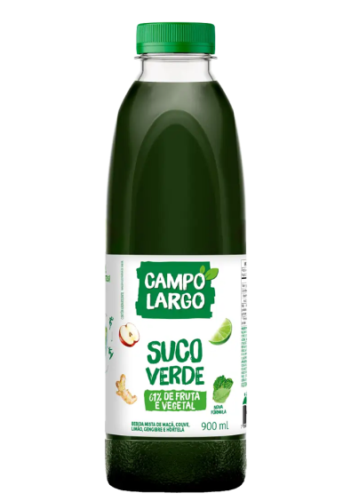 Suco Verde Campo Largo Pet 900ml