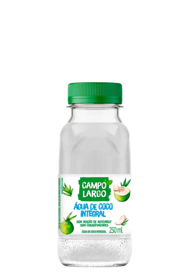 Água de Coco Campo Largo Integral Pet 250ml